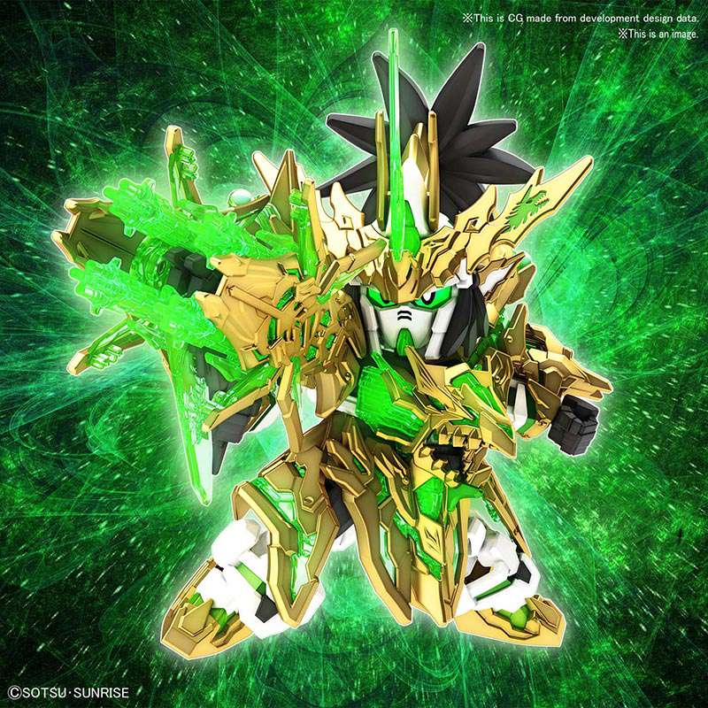 BANDAI - Gunpla - SD Sangokou Sokets Long Xian Liu Bei Unicorn Gundam #32