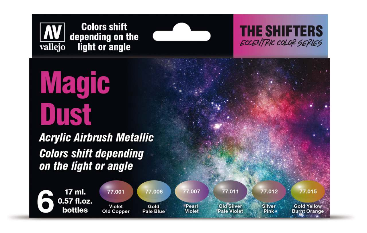 VALLEJO - Colorshift Galaxy Dust Set 77092