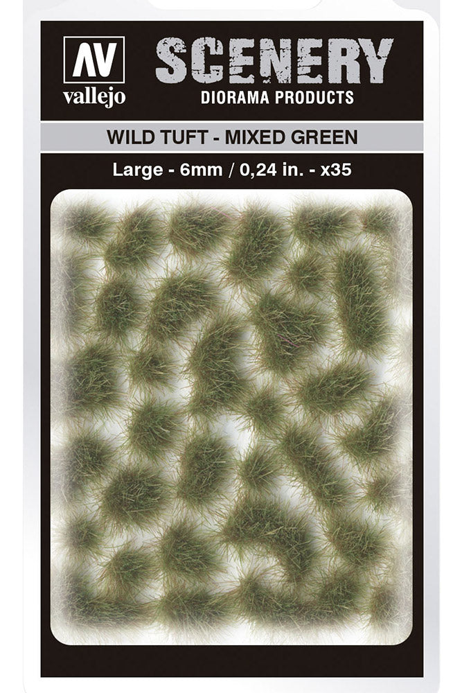 VALLEJO - Tuft Wild SC41:6 Mixed Green Large