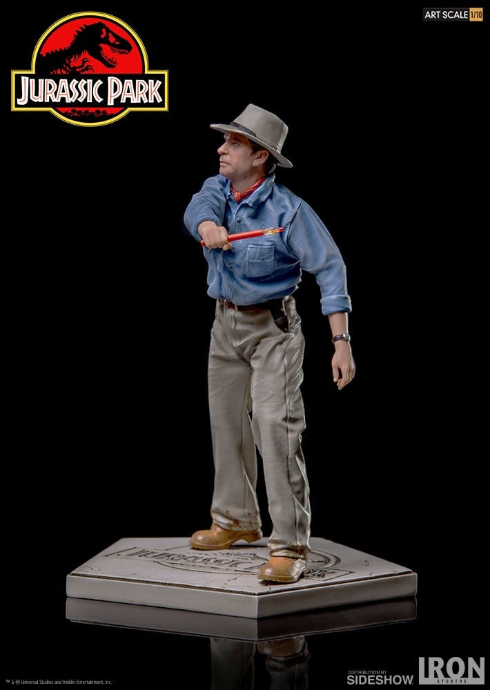IRON STUDIO - Jurassic Park Alan Grant Statue 1:10