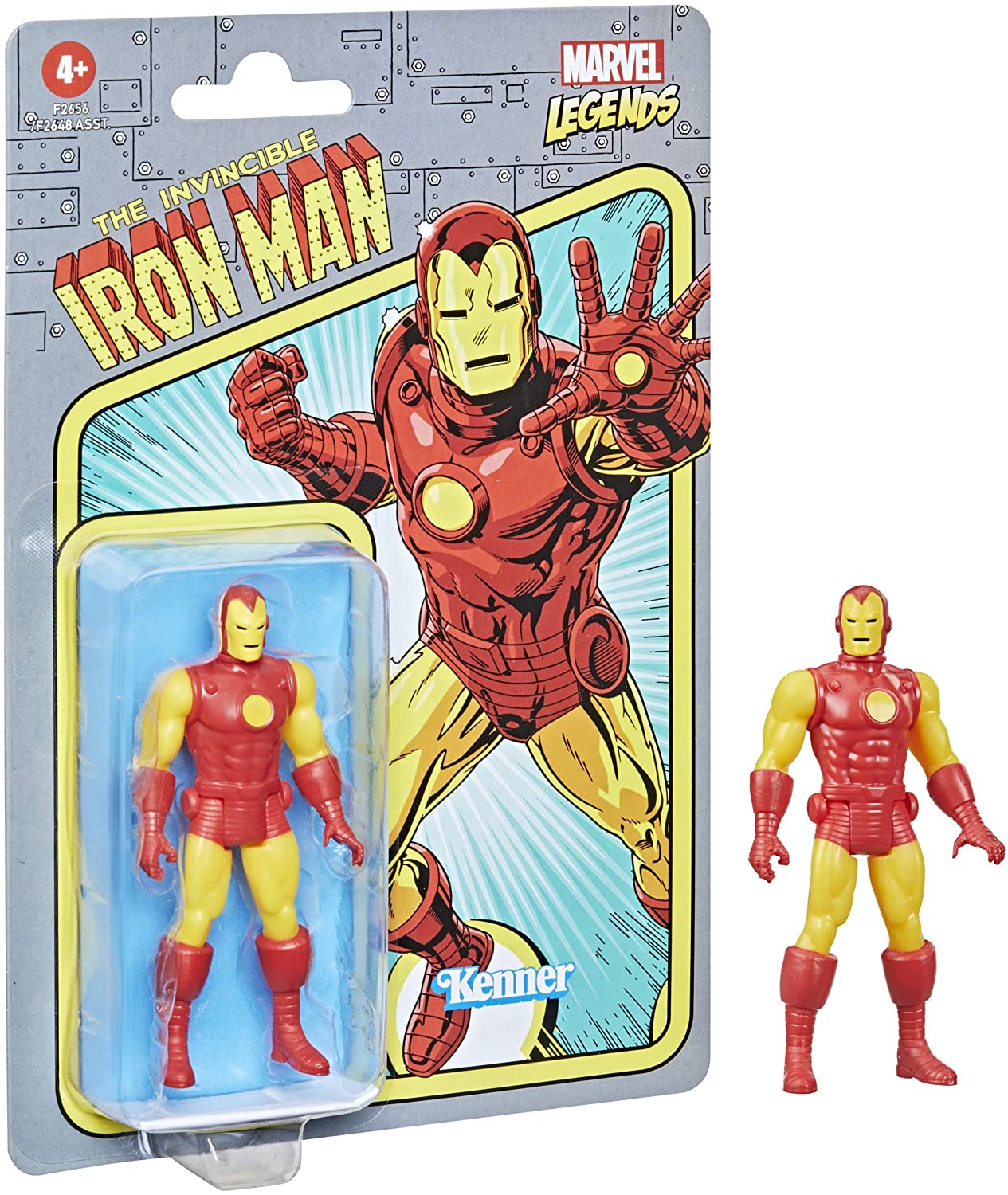 HASBRO - Marvel - Legends: Retro Iron Man Action Figure