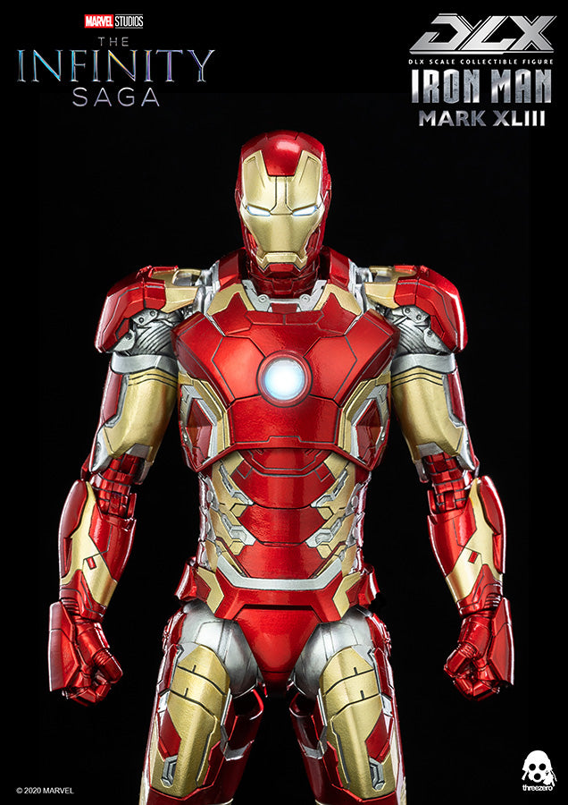 THREEZERO - Marvel - Infinity Saga DeLuxe Action Figure 112 Iron Man Mark 43