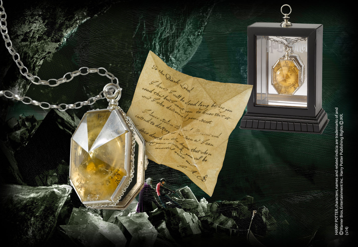 NOBLE COLLECTION - Harry Potter The Locket from Cave Replica