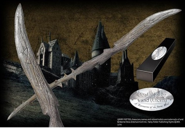 NOBLE COLLECTION - Harry Potter Death Eater 6 (Thorn) Wand