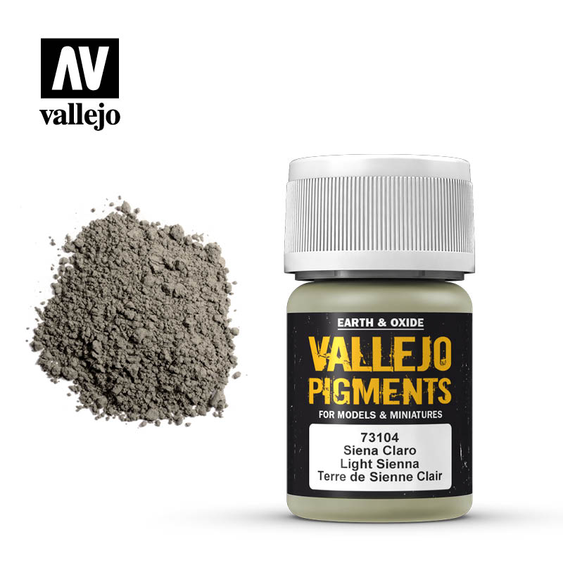 VALLEJO - Pigments Light Sienna 73.104