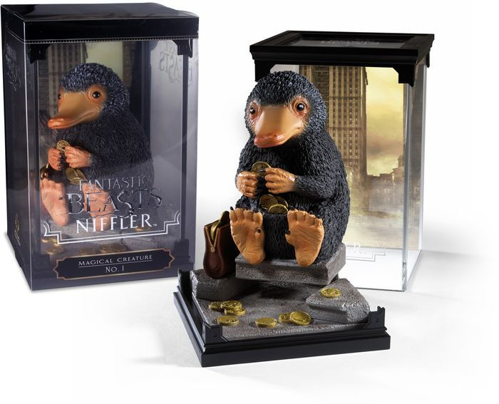 NOBLE COLLECTION - Fantastic Beasts Magical Creatures Statue - Niffler