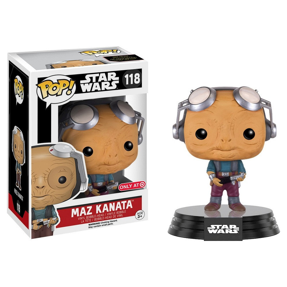 FUNKO - POP! Star Wars Episode VII Bobble-Head Maz Katana #118