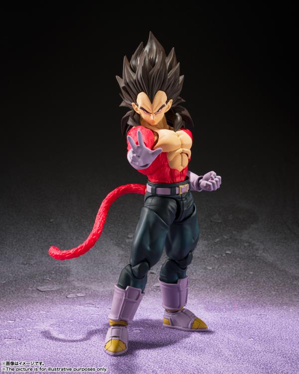 BANDAI - Dragon Ball GT Super Saiyan 4 Vegeta S.H. Figuarts Action Fig