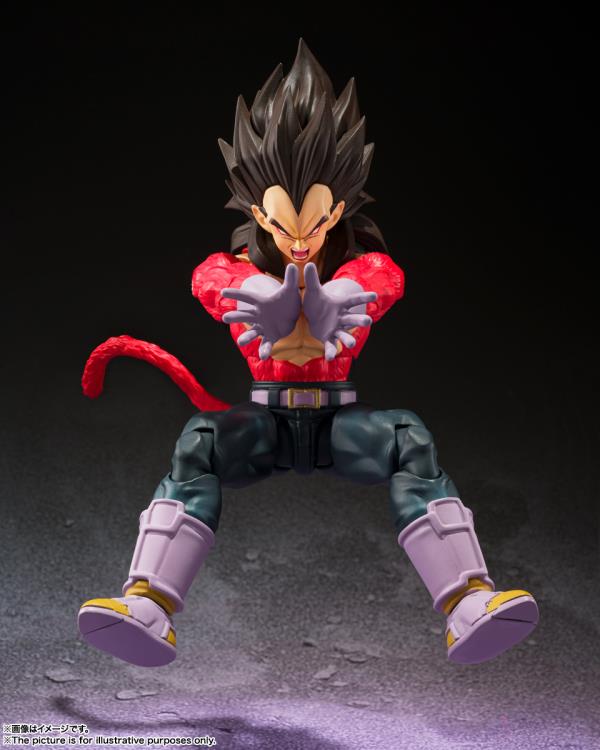 BANDAI - Dragon Ball GT Super Saiyan 4 Vegeta S.H. Figuarts Action Figure