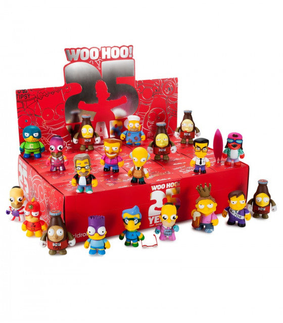 KIDROBOT - The Simpsons 25 Years Figure Mistery Box