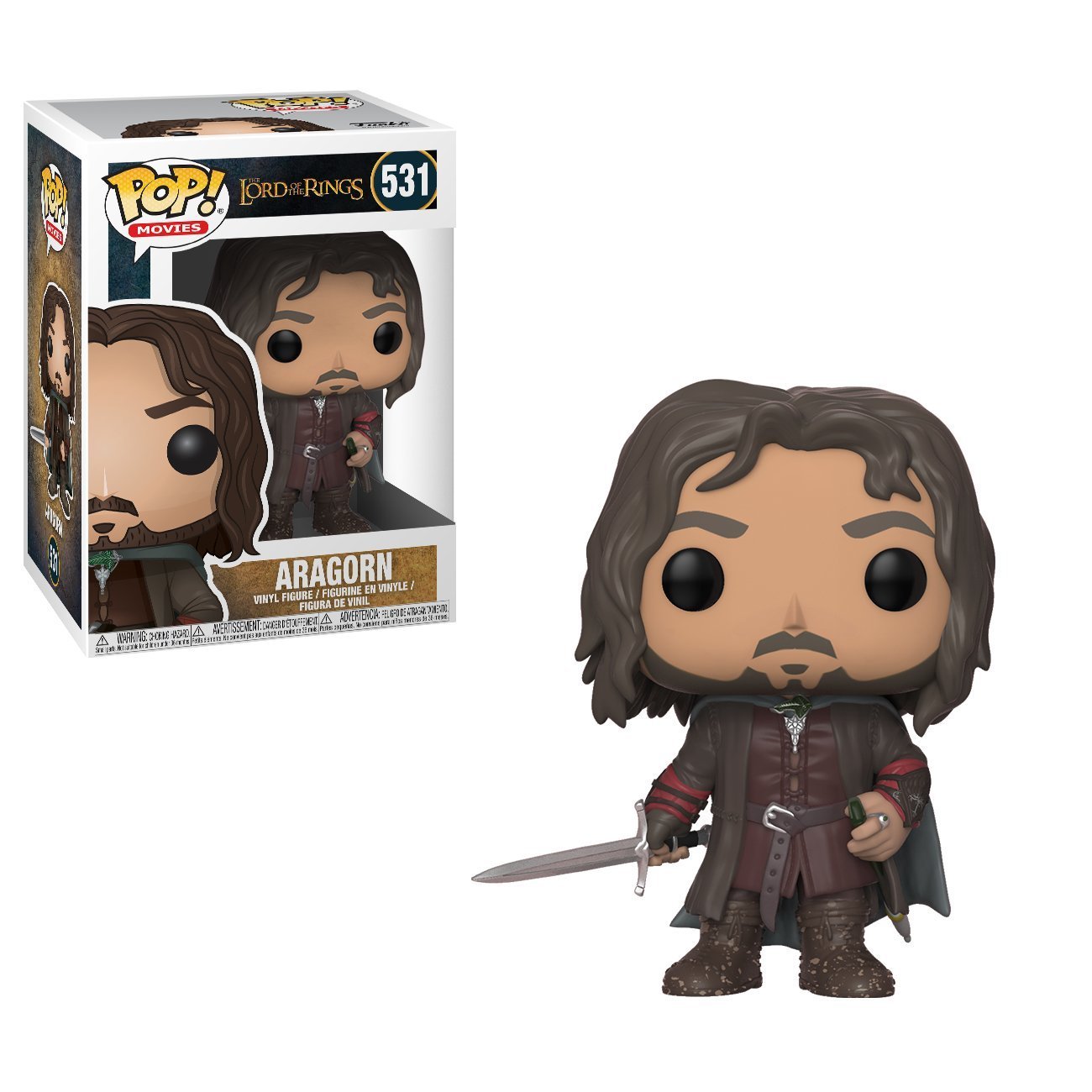 FUNKO - POP! The The Lord of The Rings Aragorn #531