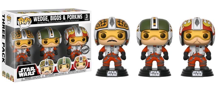 FUNKO - POP! Bobble Star Wars Last Jedi Bad Guys 3-Pack