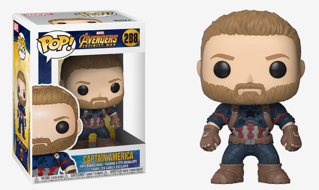 FUNKO - POP! Marvel Infinity World Captain America #288
