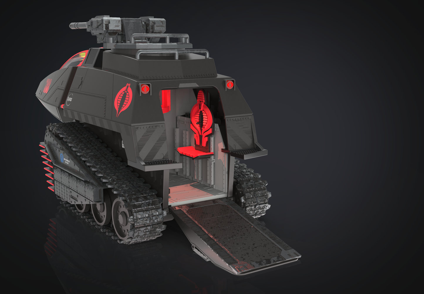 HASBRO - Pulse - Gi Joe Hiss Tank Assets