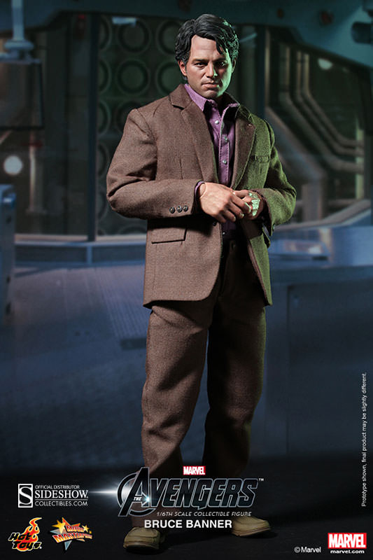 HOT TOYS - Marvel - Avengers - Bruce Banner - Movie Masterpiece 1:6 Action Doll