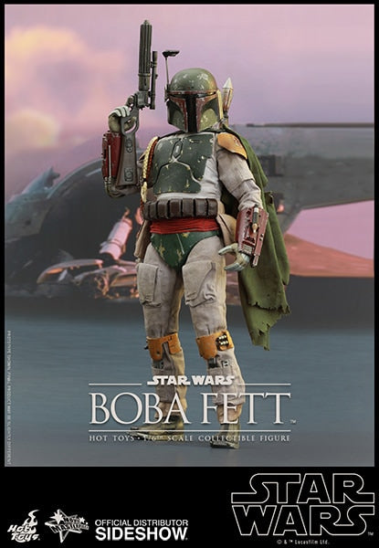 HOT TOYS - Star Wars - Episode VI The Return of The Jedi - Boba Fett - Movie Masterpiece 1:6 Action Doll MMS312