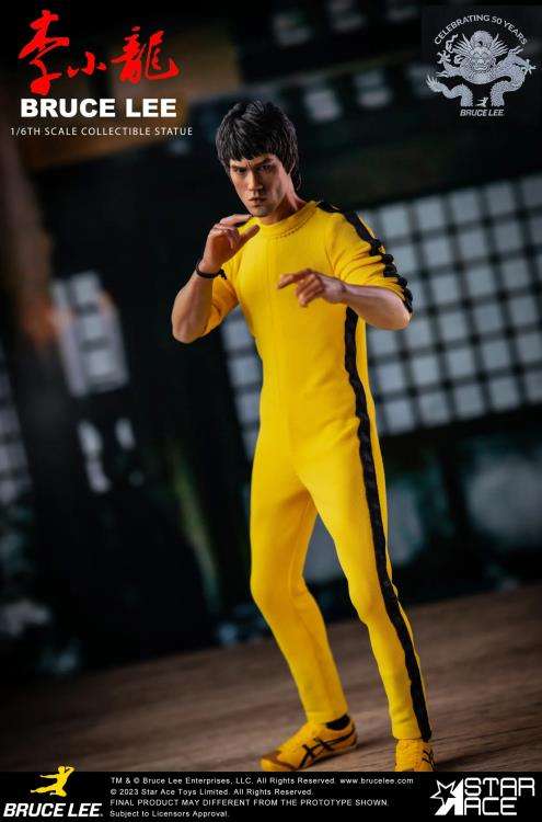 STAR ACE - Bruce lee 50th ann commemorative resin deluxe ed. statue