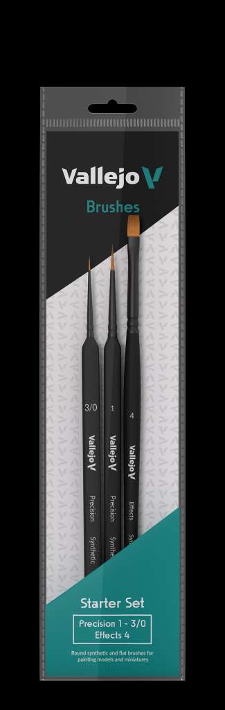 VALLEJO - Brush starter set synthetic set b03990