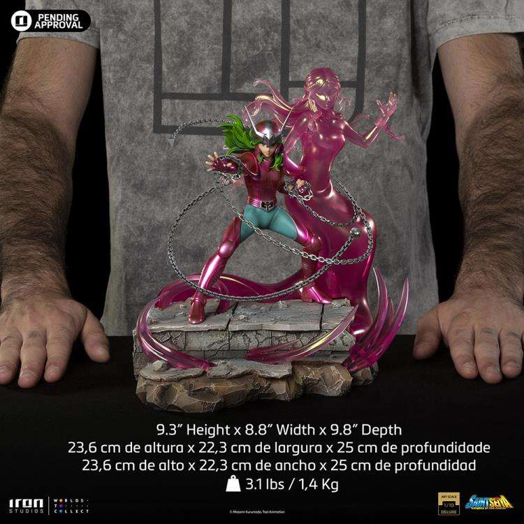 IRON STUDIOS - Saint seiya andromeda shun dlx 1/10 stat