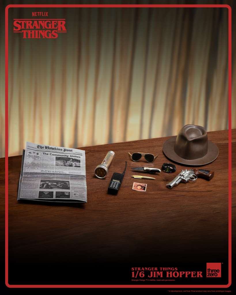 THREEZERO - Stranger Things s1 Jim Hopper 1/6 af