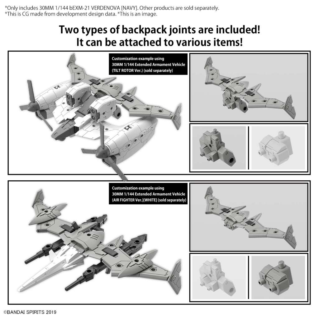 BANDAI - 30mm bexm-21 verdenova navy #64 1/144