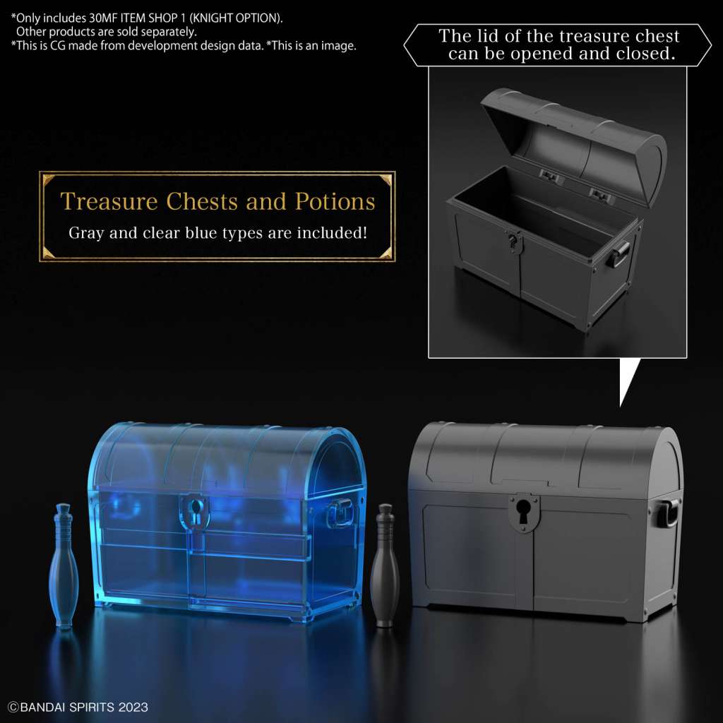 BANDAI - 30mf item shop 1 knight option