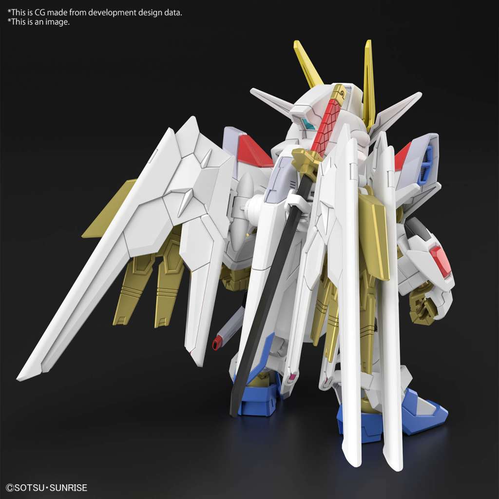 BANDAI - Sd Cross Silhouette Gundam Mighty Strike Freedom