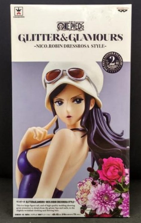 BANPRESTO - One Piece Glitter & Glamorous Nico Robin Dress Rosa Style