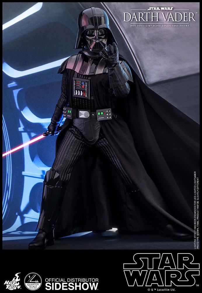 HOT TOYS - Star Wars - Episode VI The Return of The Jedi - Darth Vader - 1:4 Quarter 1:6 Action Doll