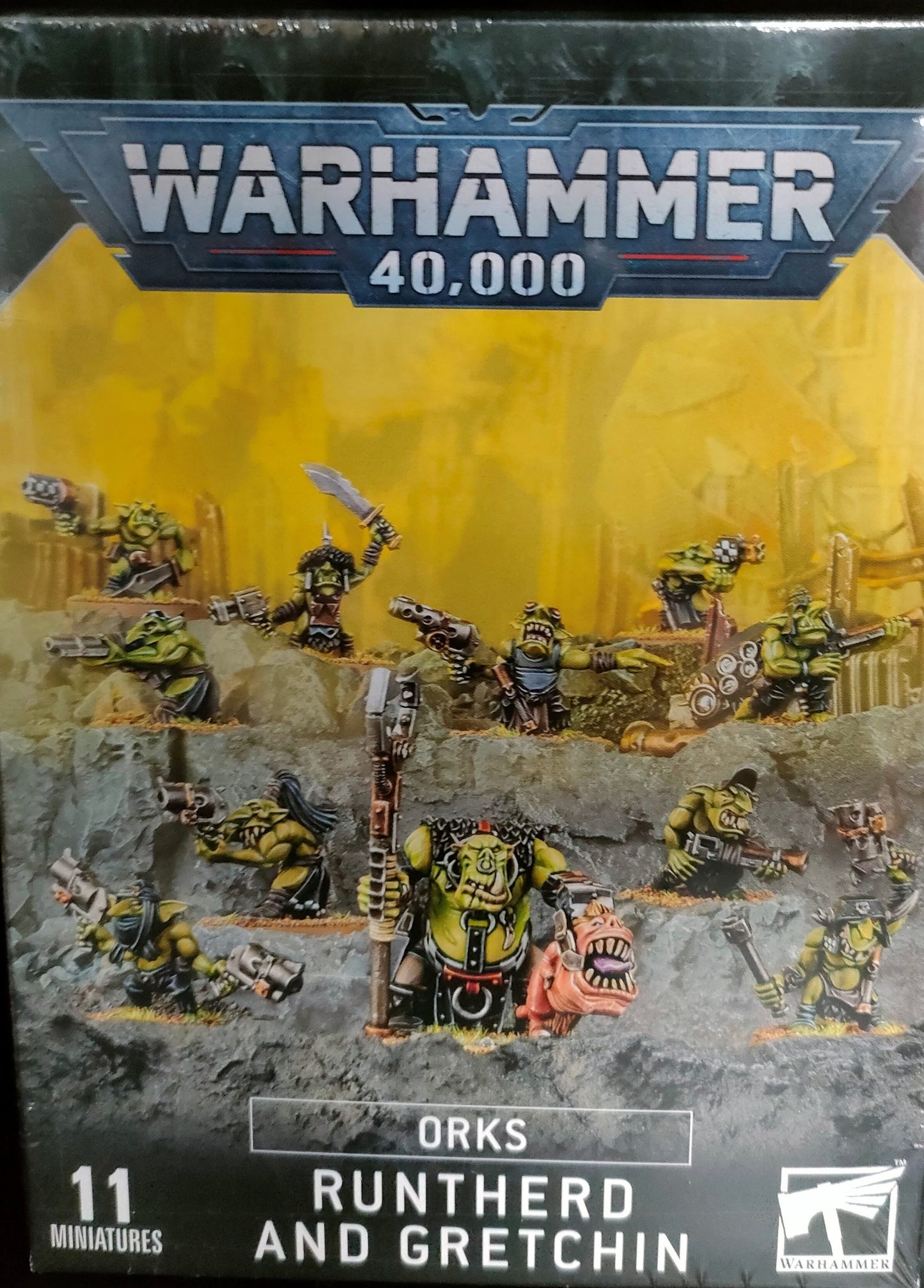 CITADEL - Warhammer 40000 Ooks Runtherd and Gretchin