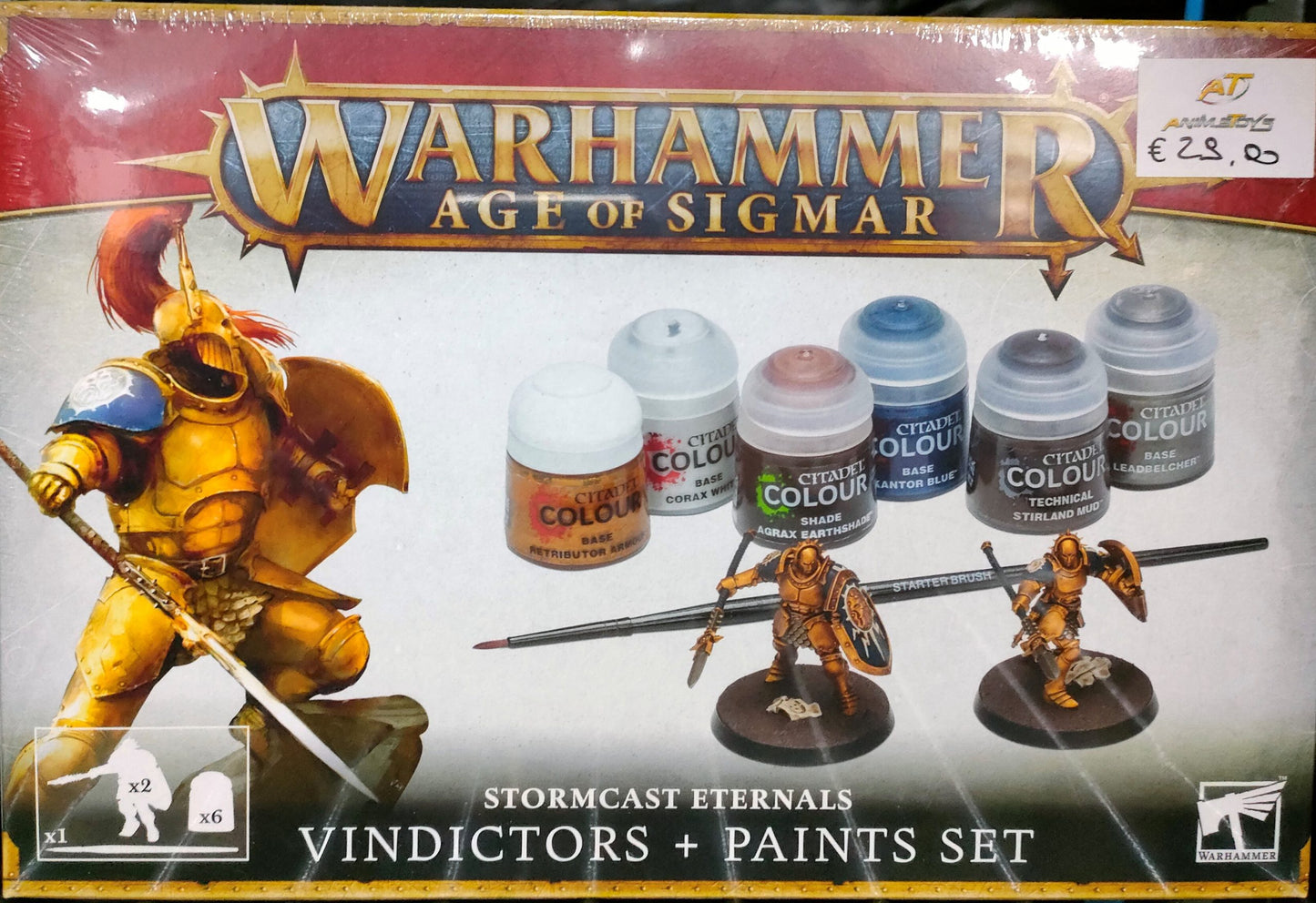 CITADEL - Warhammer Age of Sigmar - Stormcast Eternals VIindictors + Paints Set