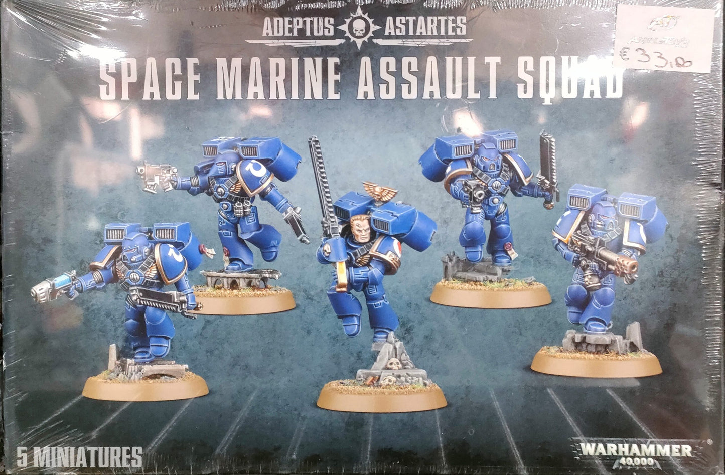 CITADEL - Warhammer 40.000 - Adeptus AStartes Space Marine Assault Squad