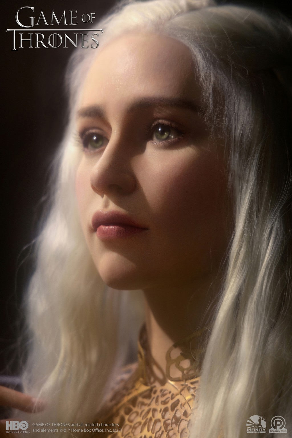 INFINITY STUDIO - Game of Thrones Daenerys MoTher of Dragons 1:1 Scale Bust