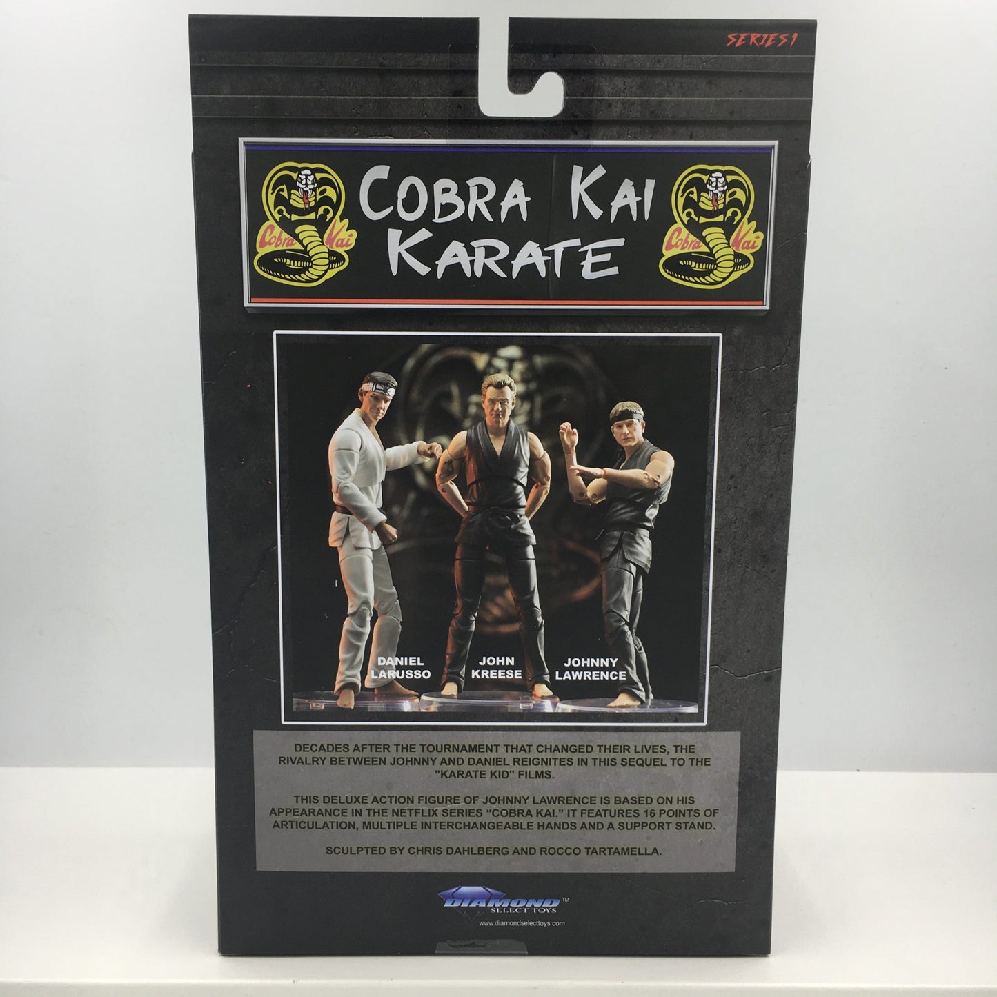 DIAMOND SELECT TOYS - Karate Kid - Cobra Kai Select Action Figure 18 cm Series Jhonny Lawrence