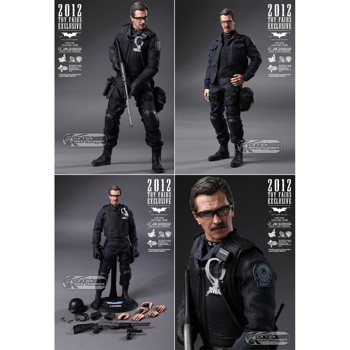 HOT TOYS - The Dark Knight Lt Jim Gordon SWAT Version MMS182
