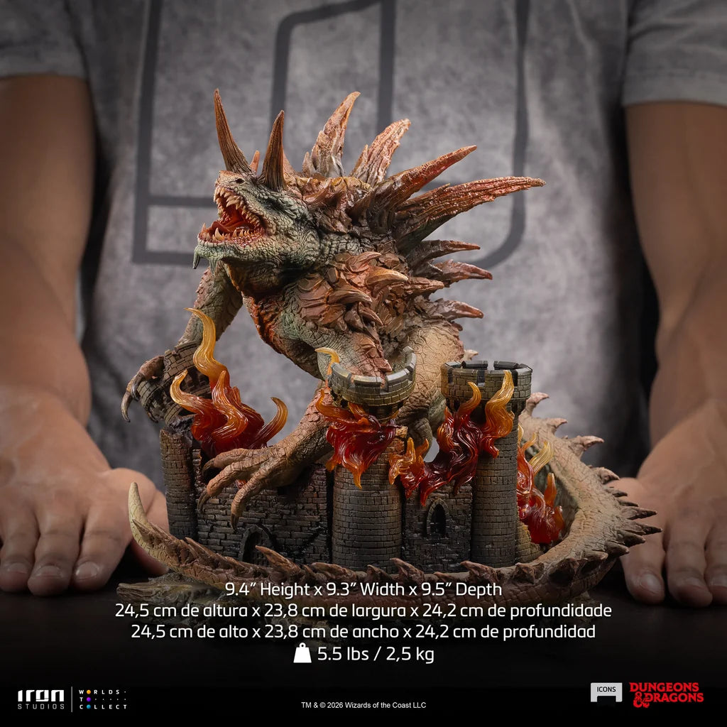 IRON STUDIOS - Dungeons & Dragons Icons Tarrasque