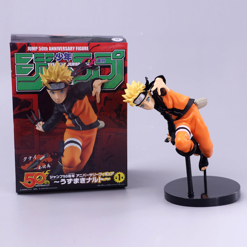 BANPRESTO - Naruto Uzumaki Naruto Jump 50th Anniversary Pvc Statue