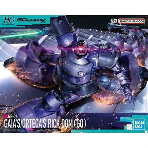 BANDAI MODEL KIT - Gunpla - Hg Gaia Ortega Rick Dom 1/144