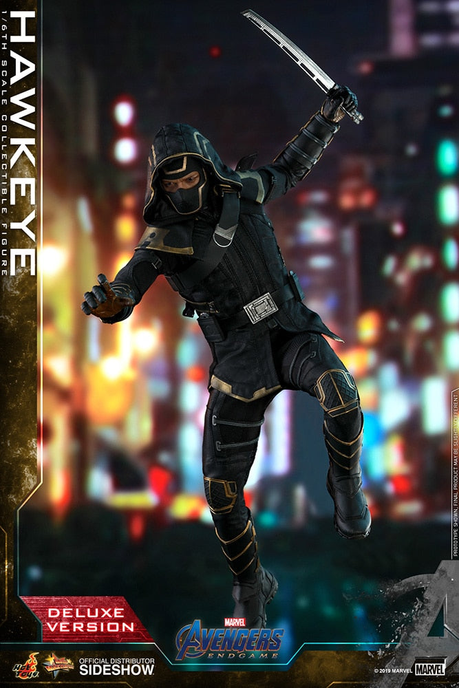 HOT TOYS - Marvel - Avengers Endgame - Hawkeye DeLuxe - Movie Masterpiece 1:6 Action Doll