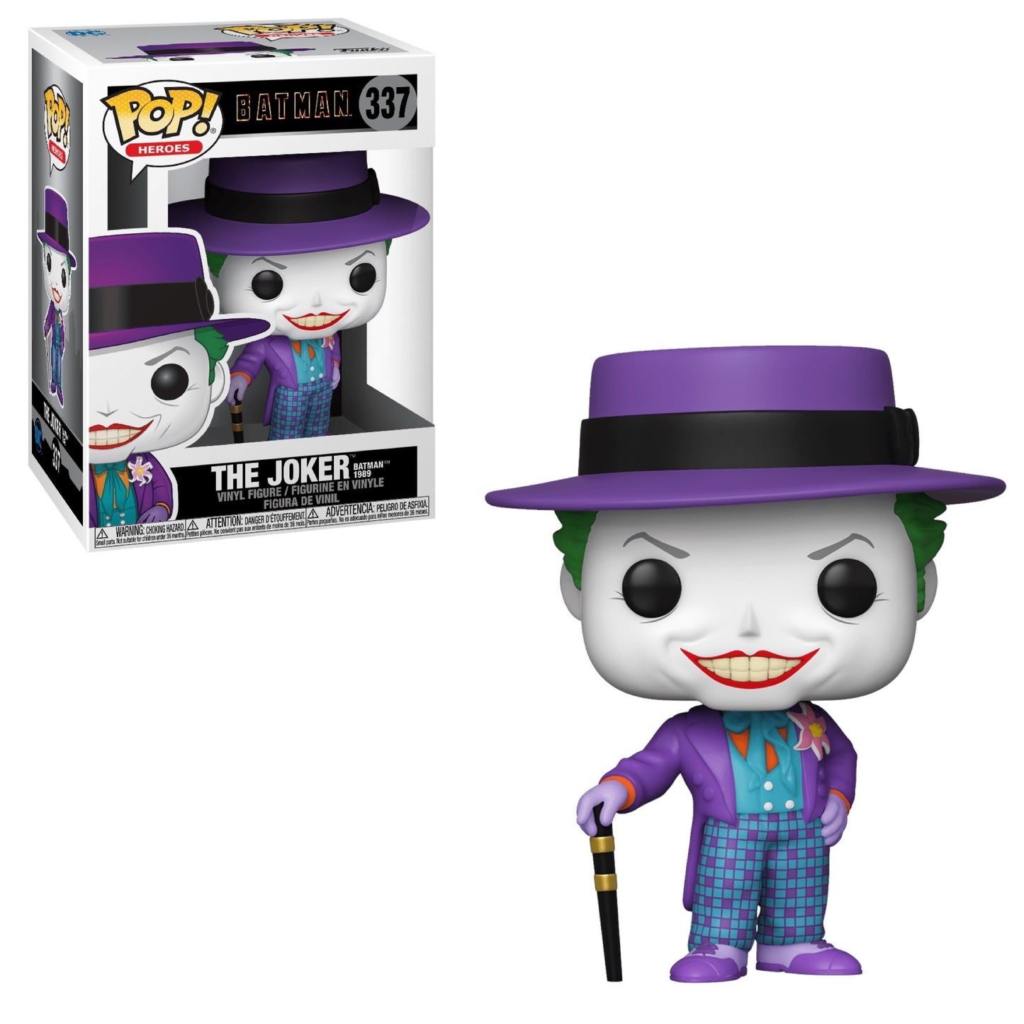 FUNKO - POP! Dc Comics Batman 1989 - The Joker #337
