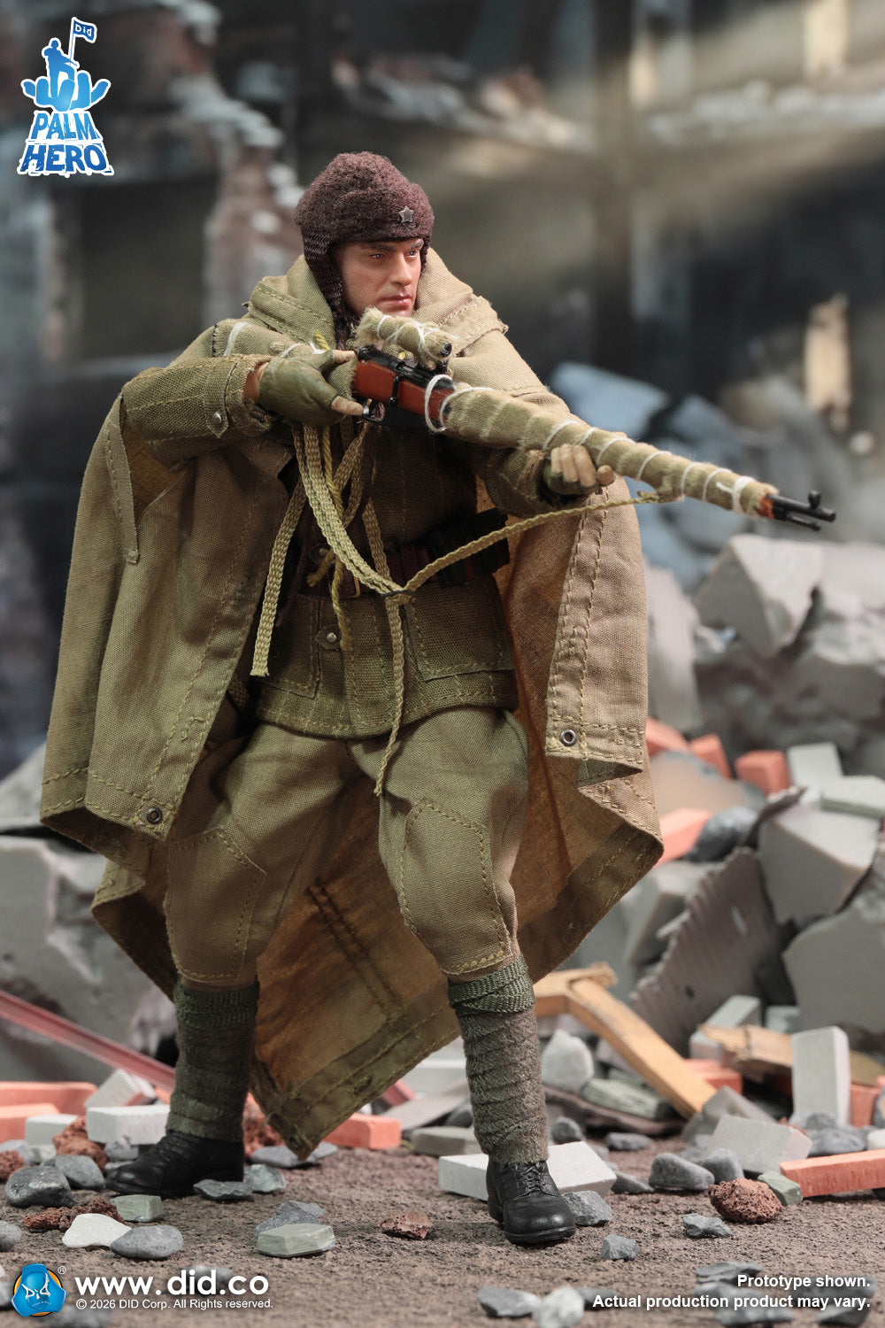 DID - XR80037 1/12 WWII Russian Sniper – Vasily Zaitsev