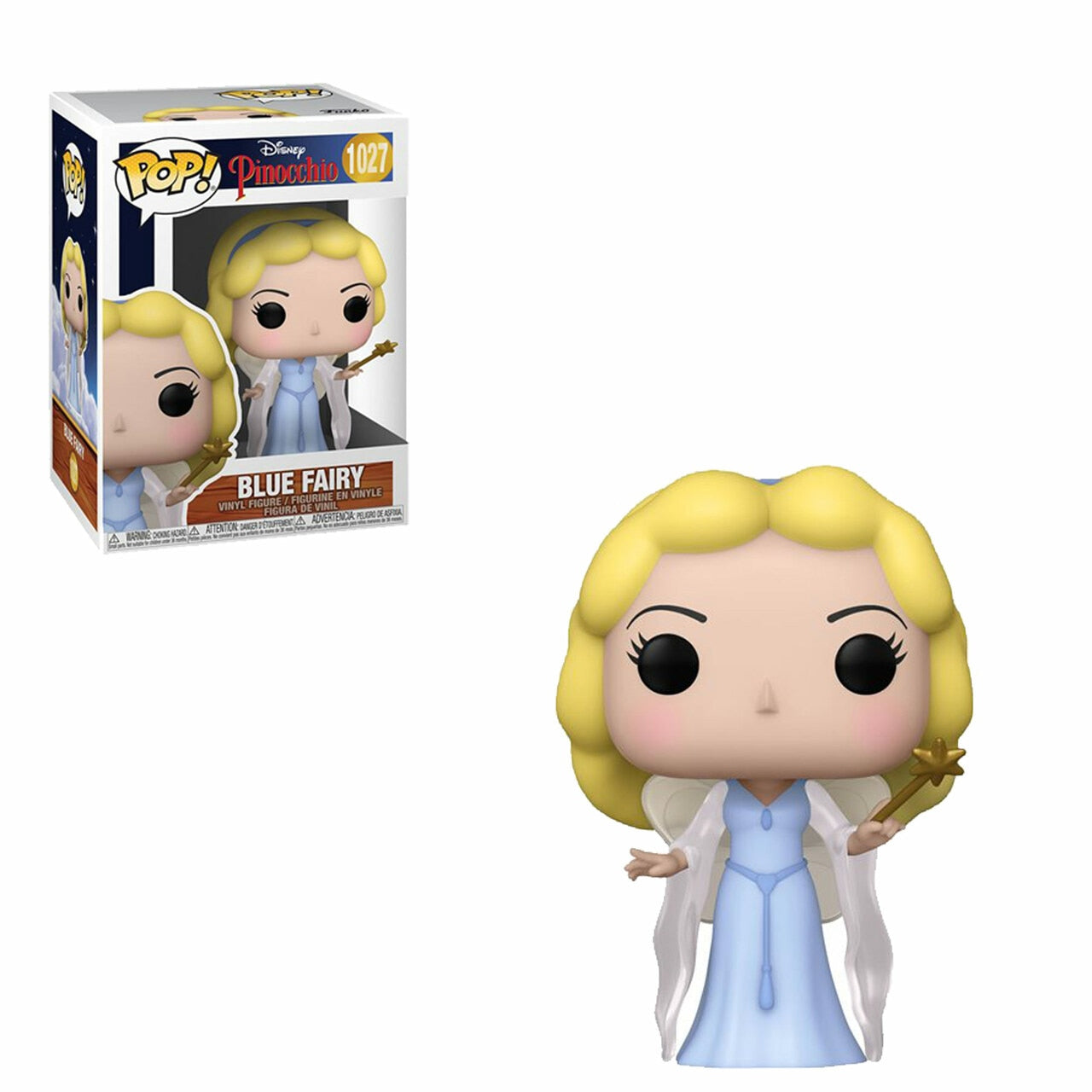 FUNKO - POP! Pinocchio 80Th Anniversary Disney Vinyl Figures Blue Fairy #1027