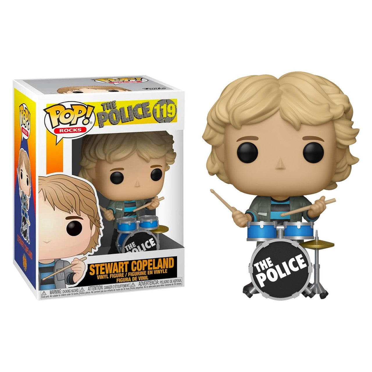 FUNKO - POP! - Rocks The Police Stewart Copeland #119