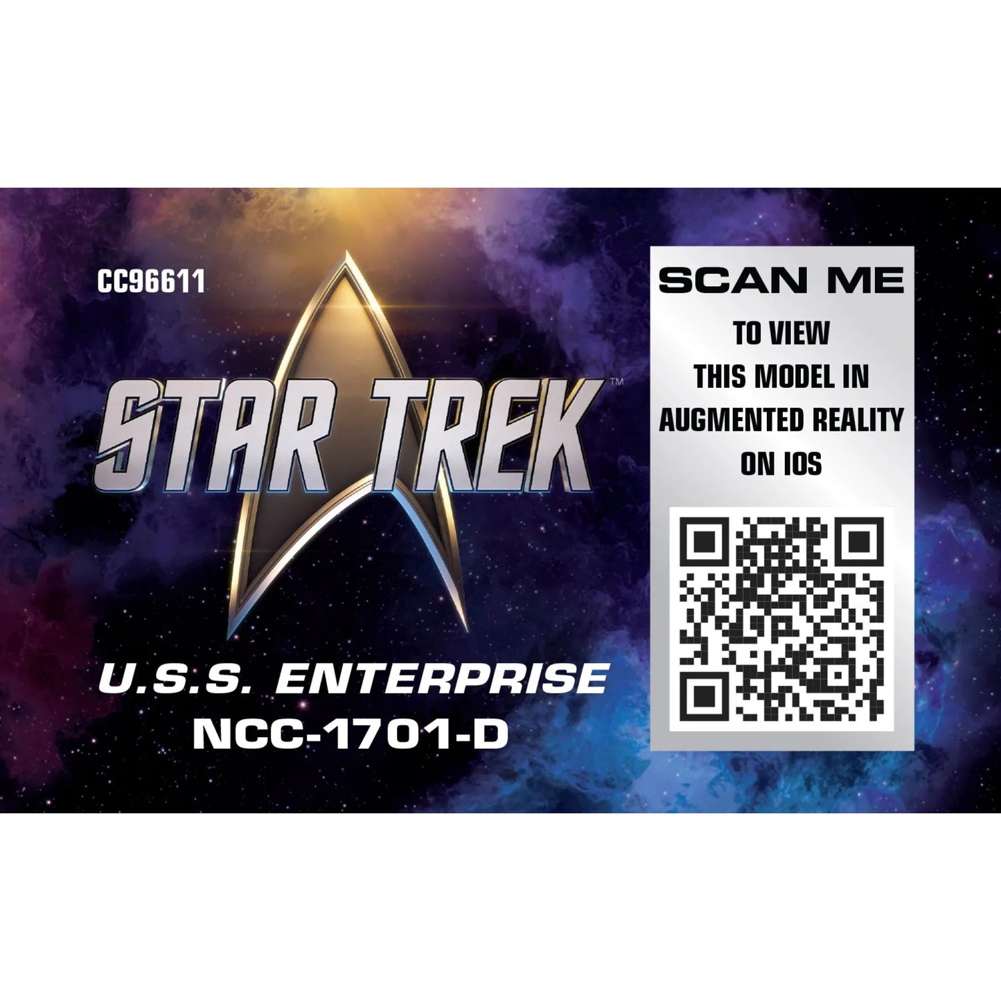 CORGI TOYS - Star Trek The Next Generation USS Enterprise NCC-1701-D