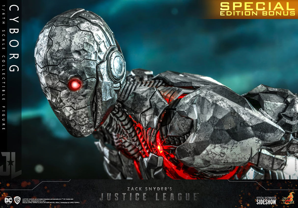 OFFERTA HOT TOYS - Zack Snyder`s Justice League Action Figure 1/6 Cyborg TMS057 Special Edition