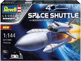 REVELL - Space Shuttle with Booster Rockets 40Th Anniversary Lev.5