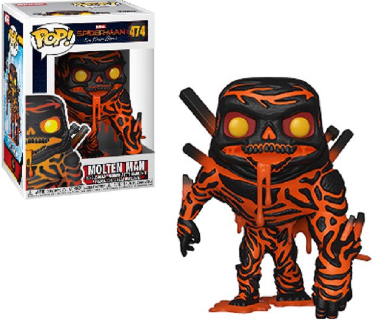 FUNKO - POP! Marvel - Spider-Man Far from Home - Molten Man #474