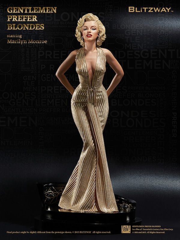 BLITZWAY - Marilyn Monroe - Gentlemen Prefer Blondes 1953 - 1/4 Superb Scale