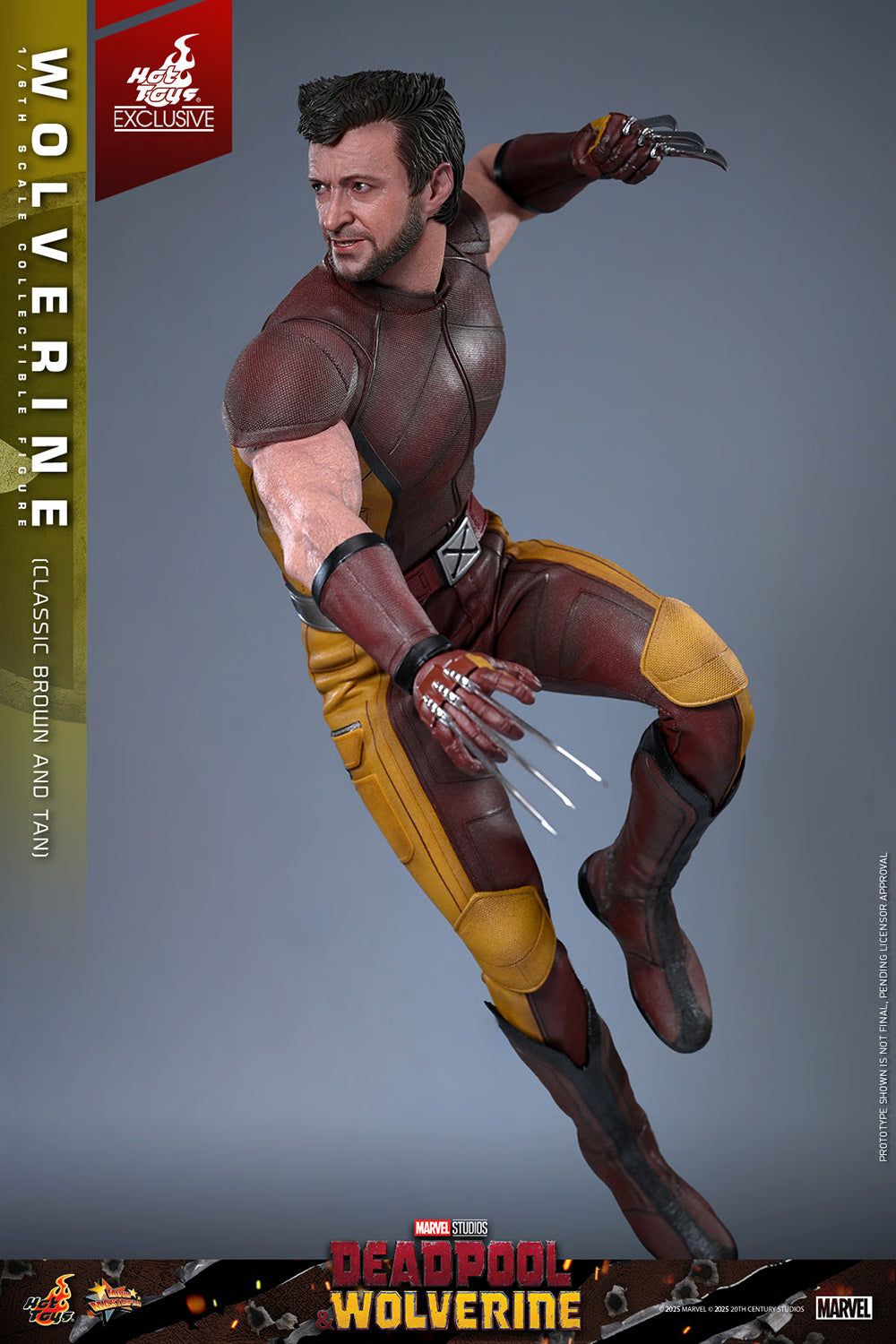 HOT TOYS - Wolverine (Classic Brown and Tan) MMS831