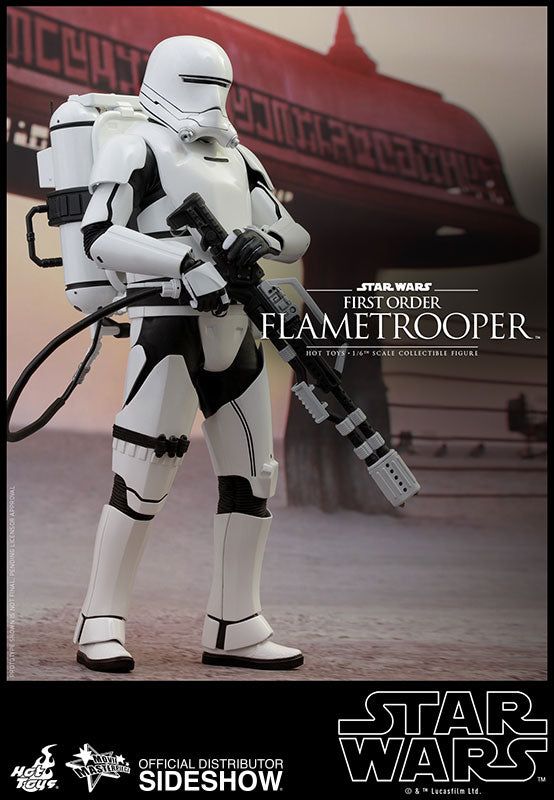 OFFERTA HOT TOYS - Star Wars - Episode VII The Force Awakens - First Order Flametrooper MMS326- Movie Masterpiece 1:6 Action Doll MMS326